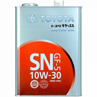 Моторное масло Toyota 10W-30 SN (08880-10805)