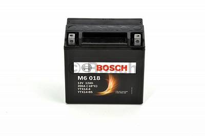 Мотоаккумулятор YTX14-BS Bosch M6 018 AGM - 12 А/ч (0 092 M60 180) аналог MB A2115410001, А0009829608 [+ -]