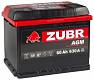 Аккумулятор Start-Stop автомобильный Zubr AGM - 60 А/ч [-+]