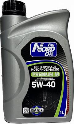 Моторное масло NORD OIL Premium M 5W-40 SM/CF