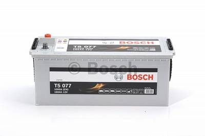 Грузовой аккумулятор Bosch T5 077 Silver - 180 А/ч (0 092 T50 770) европейская полярность (+-)