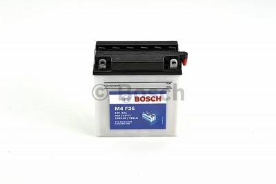 Мотоаккумулятор 12N9-3B Bosch M4 F26 Fresh pack - 9 А/ч (0 092 M4F 260) [- +]