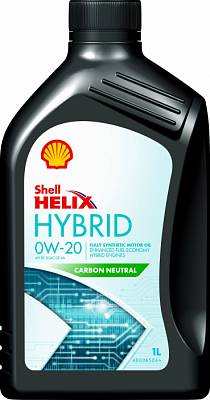 Моторное масло Shell Helix Hybrid 0W-20  SP