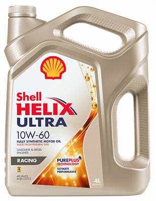 Моторное масло Shell Helix Ultra Racing 10W-60 SN