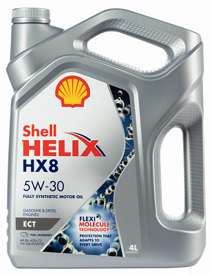 Моторное масло Shell Helix HX8 ECT 5W-30 SN