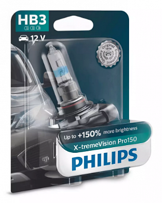 Автолампа HB3 Philips X-tremeVision Pro150 +150% (9005XVPB1)
