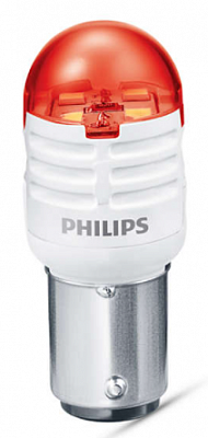 Светодиодные автолампы P21/5W Philips Ultinon Pro3000 SI LED Red (11499U30RB2)