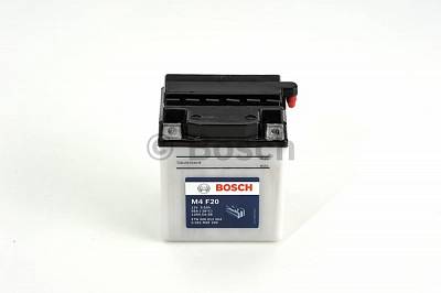 Мотоаккумулятор 12N5.5A-3B Bosch M4 F20 Fresh pack - 5,5 А/ч (0 092 M4F 200) [- +] снят с производства