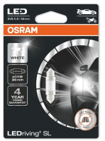 Светодиодная лампа C5W Osram LEDriving SL White 6000K (6418DWP-01B) 36mm