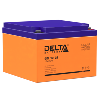 Аккумулятор Delta GEL - 26 А/ч (GEL 12-26)