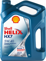 Моторное масло Shell Helix HX7 5W-40 A3/B4