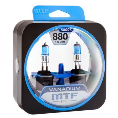 Автолампы H27/880 MTF Vanadium 5000K (HVN1280)