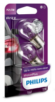 Автолампы P21/5W Philips Vision Plus +60% (12499VPB2)