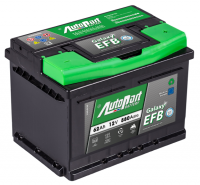 Аккумулятор Start-Stop автомобильный Autopart Battery Galaxy EFB - 62 A/ч [-+]