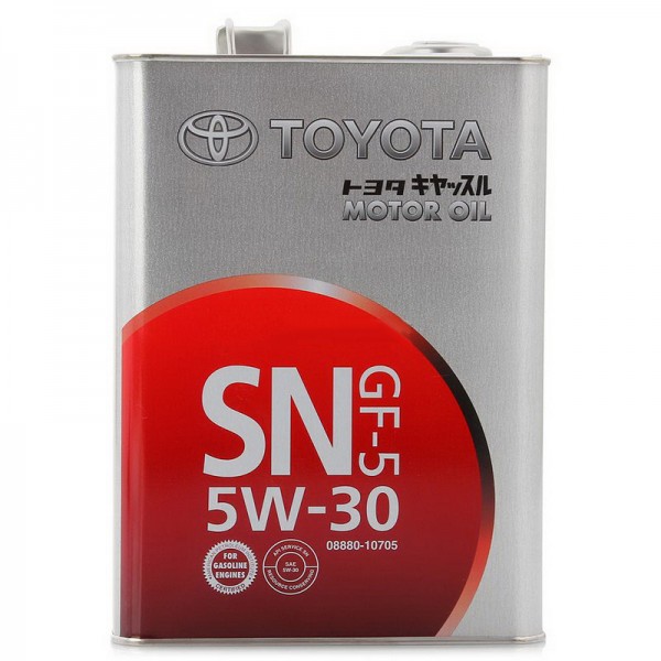 Моторное масло Toyota 5W-30 SN (08880-10705)