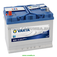 Аккумулятор автомобильный Varta Asia Blue Dynamic E24 - 70 А/ч (570 413 063, D26R) [+-]