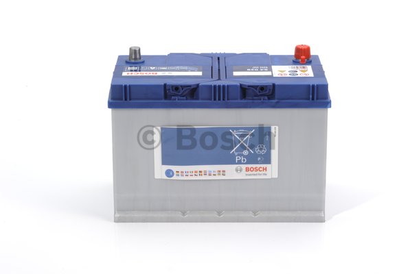 Аккумулятор автомобильный Bosch S4 029 Silver Asia - 95 А/ч (0 092 S40 290, D31R) [+-]