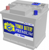 Аккумулятор автомобильный Tyumen Battery Premium - 50 A/ч [-+]