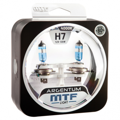 Автолампы H7 MTF Argentum +80% (H8A1207)