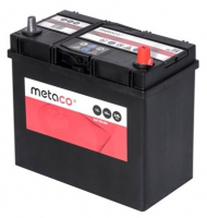Аккумулятор автомобильный Metaco Asia - 45 А/ч тонкие клеммы (545 155 033, B24L) [-+]