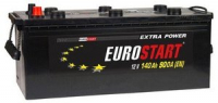 Грузовой аккумулятор Eurostart 140 А/ч европейская полярность (+-)