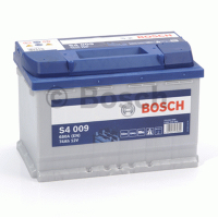 Аккумулятор автомобильный Bosch S4 009 Silver - 74 А/ч (0 092 S40 090) [+-]
