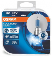 Автолампы H8 Osram Cool Blue Intense +20% 4200K (64212CBI-HCB)