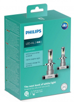 Светодиодные лампы H4 Philips Ultinon LED +160% 6200K (11342ULWX2)
