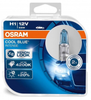 Автолампы H1 Osram Cool Blue Intense +20% 4200K (64150CBI-HCB)