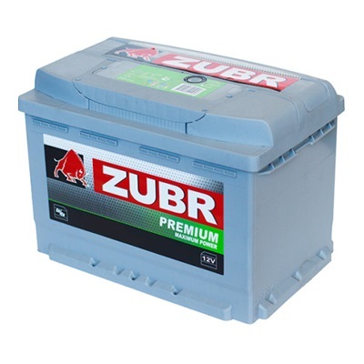 Аккумулятор автомобильный Zubr Premium - 105 А/ч [-+]