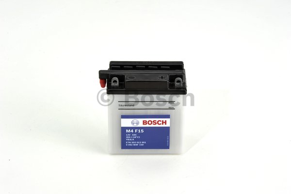 Мотоаккумулятор YB3L-A Bosch M4 F15 Fresh pack - 3 А/ч (0 092 M4F 150) [- +]