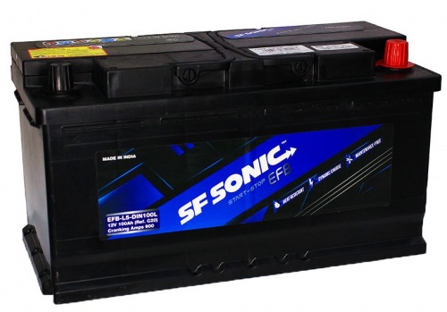 Аккумулятор автомобильный Exide SF Sonic EFB - 100 А/ч [-+]
