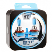 Автолампы H11 MTF Titanium 4400K (HTN1211)