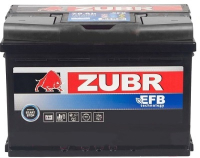 Аккумулятор Start-Stop автомобильный Zubr EFB - 63 А/ч [-+]