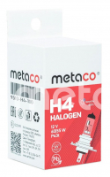 Автолампы H4 Metaco +100%