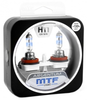 Автолампы H11 MTF Argentum +130% (H3A1211)