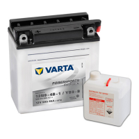 Мотоаккумулятор 12N9-4B-1 Varta Powersports Freshpack - 9 A/ч (509 014 008) [+ -]