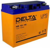 Аккумулятор Delta HR AGM - 18 А/ч (HR 12-18)