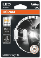 Светодиодные лампы W5W Osram LEDriving SL Amber (2827DYP-02B)