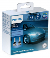 Светодиодные лампы HB3/HB4 Philips Ultinon Essential LED 6500K (11005UE2X2)