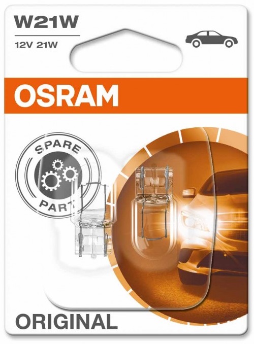Автолампы W21W Osram Original (7505-02B)