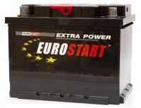 Аккумулятор автомобильный Eurostart Extra Power - 60 A/ч [-+]