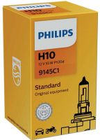 Автолампа H10 Philips Vision +30% (9145C1)