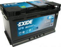 Аккумулятор Start-Stop автомобильный Exide Start-Stop EFB EL800 - 80 А/ч [-+]