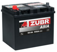 Аккумулятор автомобильный Zubr Ultra Asia - 60 А/ч (D23R) [+-]