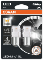 Светодиодные лампы P21W Osram LEDriving SL Amber (7506DYP-02B)
