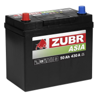 Аккумулятор автомобильный Zubr Premium Asia - 50 А/ч (B24R) [+-]