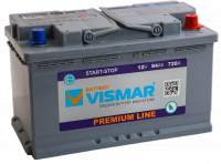 Аккумулятор Start-Stop автомобильный Vismar Premium EFB - 84 А/ч [-+]