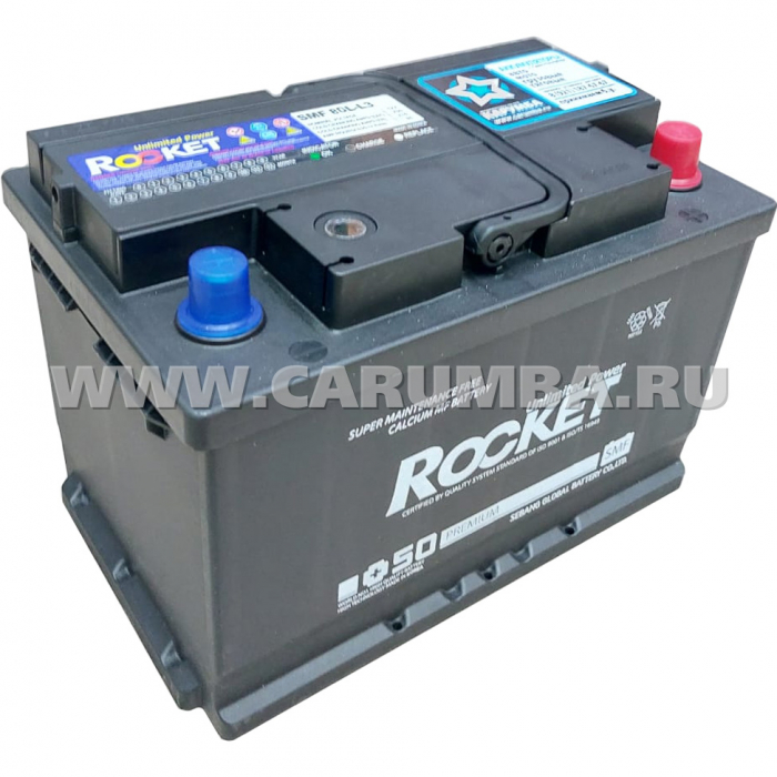 Аккумулятор автомобильный Rocket Premium SMF 100L-L4 - 100 А/ч  [-+]