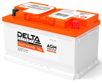 Аккумулятор Start-Stop автомобильный Delta Start Master AGM - 70 А/ч (OEM VAG) [-+]